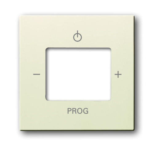 Накладка для механизма цифрого радио 8215 U, 8216 U, 8217 U, Basic 55, слоновая кость