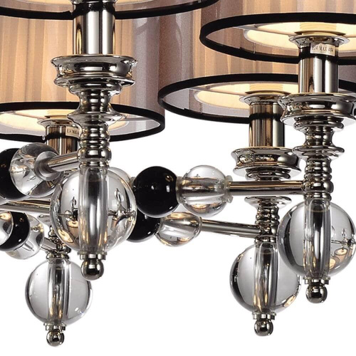 Подвесная люстра Lumien Hall Монелья LH1054/8H-NK-WT Подвесная люстра Lumien Hall Монелья LH1054/8H-NK-WT