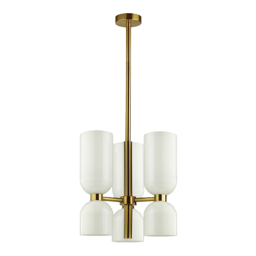 Подвесная люстра Odeon Light Midcent Orinoco 4798/6