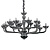 Подвесная люстра Ideal Lux Casanova SP16 Fume 095639