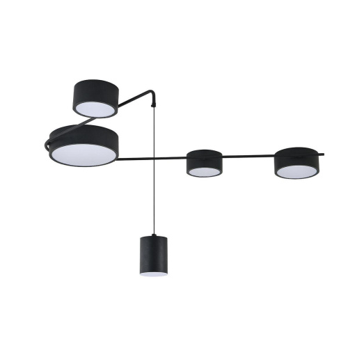 Потолочный светодиодный светильник Indigo Modulo 14028/5С Black V000161L Потолочный светодиодный светильник Indigo Modulo 14028/5С Black V000161L