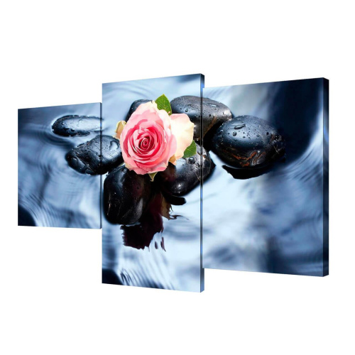 Мини модульная картина Toplight Цветы 50х78см TL-MM1024