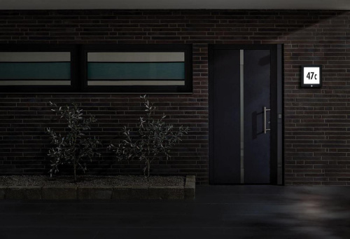 Уличный настенный светодиодный светильник Paulmann Panel Bewegungsm 94255