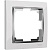Рамка Werkel Snabb на 1 пост белая WL03-Frame-01-white 4690389046100