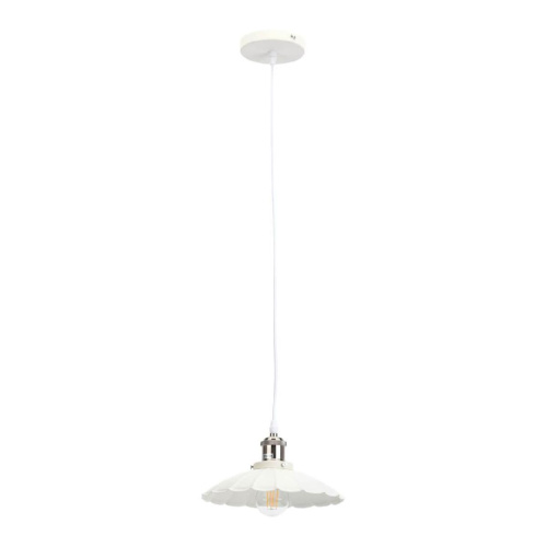 Подвесной светильник ЭРА Loft PL3 WH/SN
