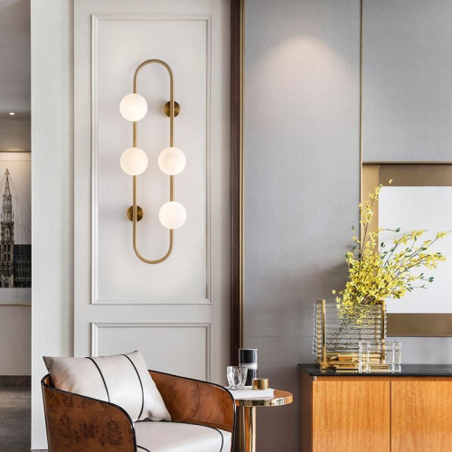 Настенное Бра Hoop Wall H77 Gold By Imperiumloft
