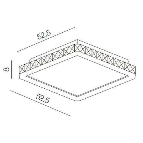 Потолочный светильник Azzardo Gallant 50 AZ1595