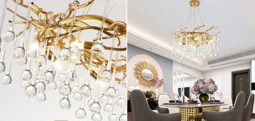 Люстра Droplet Chandelier By Imperiumloft