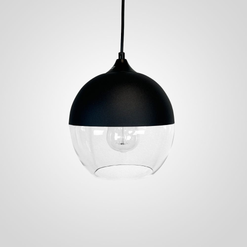 Подвесной Светильник Nord C D20 Black/Transparent By Imperiumloft