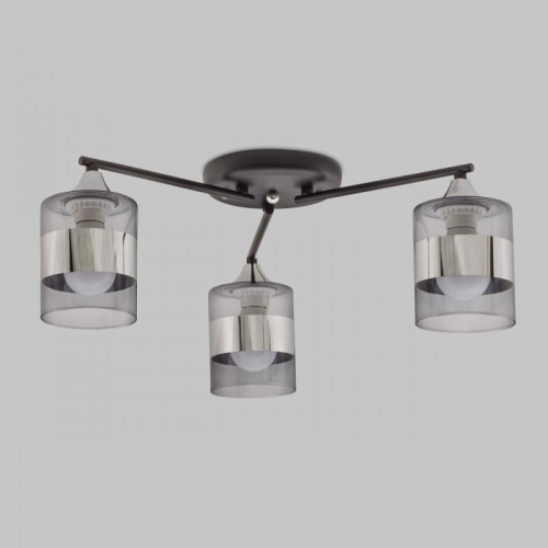 Потолочная люстра IMEX MD.0877-3-S BK+CH