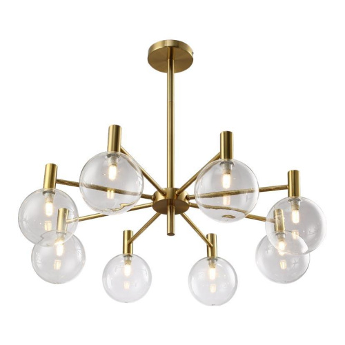 Подвесная люстра Crystal Lux Andres SP8 Bronze/Transparente Подвесная люстра Crystal Lux Andres SP8 Bronze/Transparente