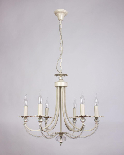 Подвесная люстра Abrasax Josephine 3007/6(creampearl) Подвесная люстра Abrasax Josephine 3007/6(creampearl)