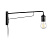 Бра Ideal Lux Triumph AP1 Nero 242392