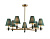 Подвесная люстра Ambrella light High Light LH75053