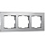 Рамка Werkel Aluminium на 3 поста алюминий WL11-Frame-03 4690389073649