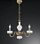 Подвесная люстра Reccagni Angelo L 9011/3