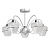 Потолочная люстра MW-Light Блеск 18 315015305