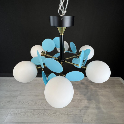 Люстра На Штанге Matisse Blue D55 By Imperiumloft