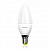 Лампа светодиодная Voltega E14 5.5W 2800К свеча матовая VG2-C2E14warm5W 8337