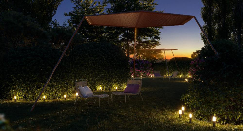 Ландшафтный светильник Maytoni Outdoor O416FL-L3B3K