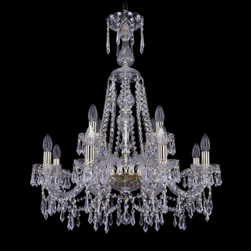 Подвесная люстра Bohemia Ivele 1403/8+4/240/XL-80 G Подвесная люстра Bohemia Ivele 1403/8+4/240/XL-80 G