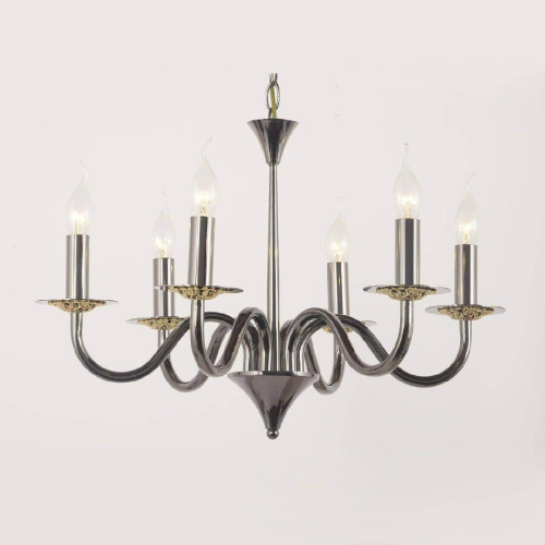 Подвесная люстра Lucia Tucci Messina 1890.6 Glossy Black Подвесная люстра Lucia Tucci Messina 1890.6 Glossy Black