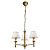 Подвесная люстра Arte Lamp Liguria A9185LM-3SG