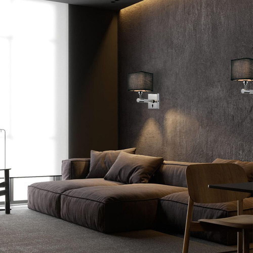 Бра Lumien Hall Bolyasko LH1056/1W-NK-BK