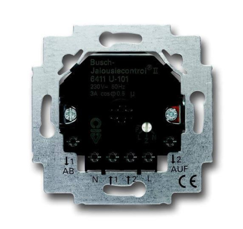 Выключатель жалюзи электронный Busch-Jalousiecontrol ABB BJE 2CKA006410A0378 Выключатель жалюзи электронный Busch-Jalousiecontrol ABB BJE 2CKA006410A0378
