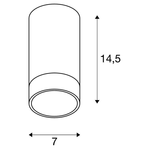 Потолочный светильник SLV Astina 1002936