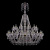 Подвесная люстра Bohemia Ivele 1403/24+12/530/XL-160 G