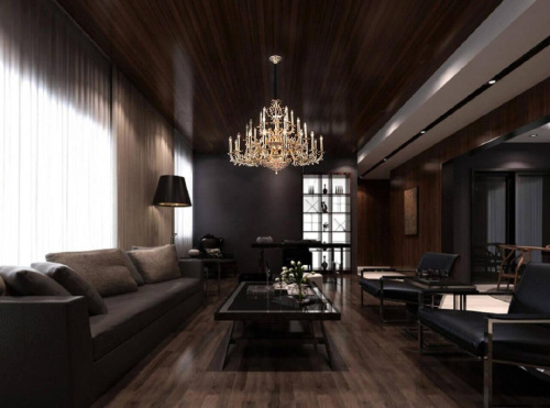 Подвесная люстра Lucia Tucci Firenze 1780.30.3 Antique Gold