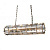 Люстра Etro 8L brass