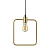 Подвесной светильник Ideal Lux Abc SP1 Square 207858