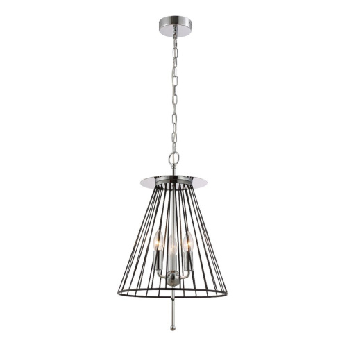 Подвесная люстра Crystal Lux Modesto SP3 Black/Chrome Подвесная люстра Crystal Lux Modesto SP3 Black/Chrome