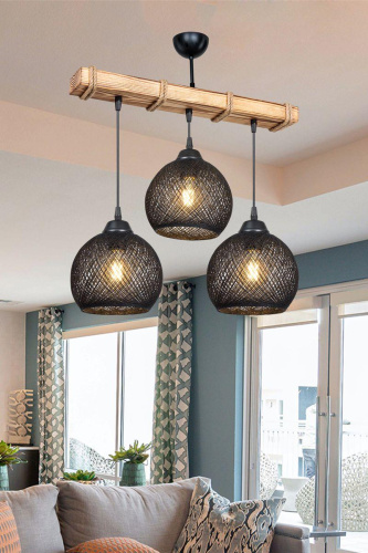 Подвесная люстра Toplight Lydia TL1614L-03BW