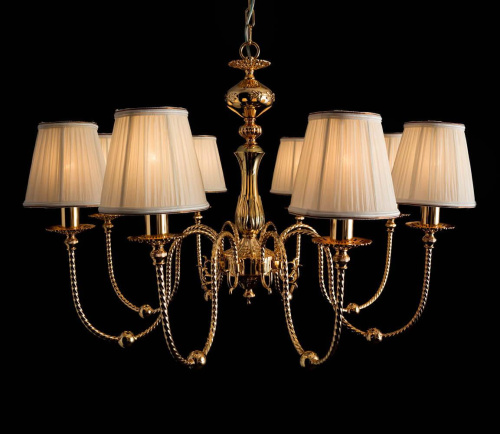 Подвесная люстра Arte Lamp Orafo A2044LM-8GO Подвесная люстра Arte Lamp Orafo A2044LM-8GO