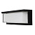 Уличный настенный светодиодный светильник Arte Lamp Ferro A5224AL-1BK