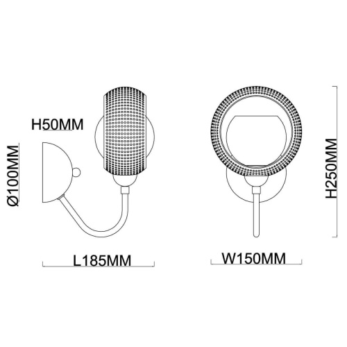 Бра Rivoli Tadao 3084-401 Б0047718