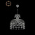 Подвесной светильник ArtClassic 14.03.6.d35.Cr.B