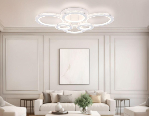 Потолочная светодиодная люстра Ambrella light Acrylica Original FA8874