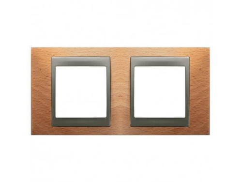 Рамка 2-постовая Schneider Electric Unica Top MGU66.004.2M2