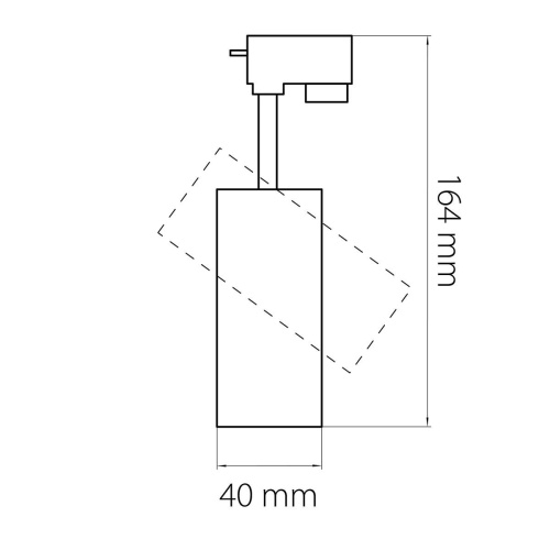 Трековый светодиодный светильник Lightstar Fuoco Led 218216 Трековый светодиодный светильник Lightstar Fuoco Led 218216