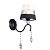 Бра Seven Fires Dagni WD3601/1W-BK-WT-BK