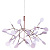 Подвесная светодиодная люстра Loft IT Heracleum 9022-27