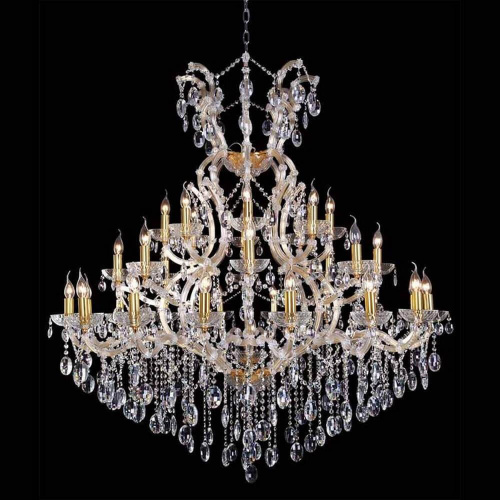 Подвесная люстра Crystal Lux Hollywood SP16+8+8 Gold Подвесная люстра Crystal Lux Hollywood SP16+8+8 Gold