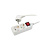 Удлинитель Uniel 2гн х 3м с/з + выкл Стандарт S-GCD2-3B UL-00003607