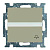 Выключатель кнопочный одноклавишный ABB Basic55 10A 250V Звонок шампань 2CKA001413A1093