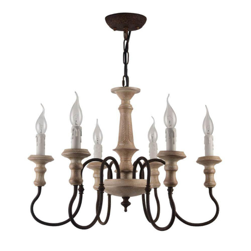 Подвесная люстра Arte Lamp A1700LM-6BR Подвесная люстра Arte Lamp A1700LM-6BR