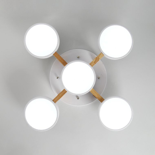 Потолочная Люстра Joist 5 White By Imperiumloft